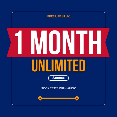 Mock Tests with Audio (1 Month Access)